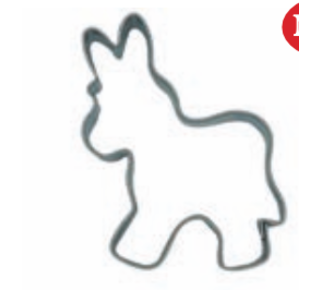 walters Koekjesvorm ezel