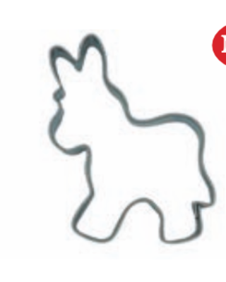 walters Koekjesvorm ezel