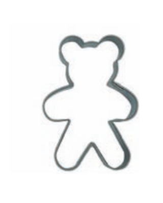 walters Koekjesvorm teddybeer mini