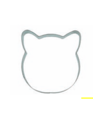 walters Koekjesvorm katten hoofd 5cm