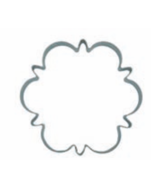 walters Koekjesvorm sierlijke bloem 9cm