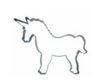 walters koekjesvorm eenhoorn