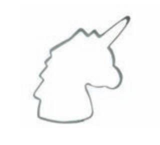 walters koekjesvorm eenhoorn hoofd