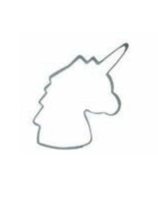 walters koekjesvorm eenhoorn hoofd