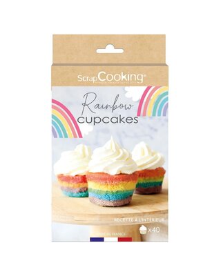 scrapcooking Rainbow Cupcakes Kit