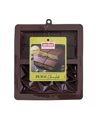 zenker Siliconen Mal - Dubai Chocolate Bar