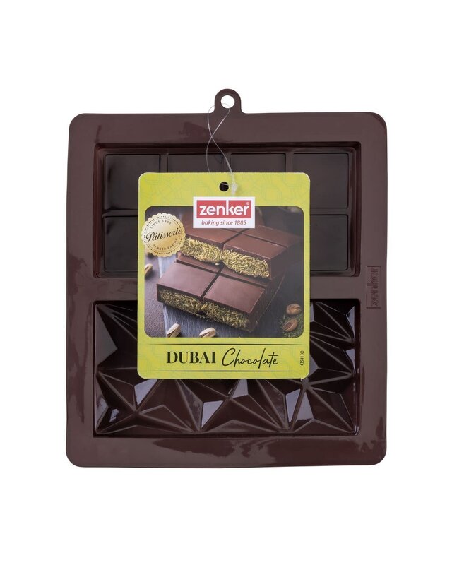 zenker Siliconen Mal - Dubai Chocolate Bar