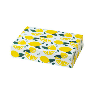 decora treat box 23,5x16x5cm  lemon