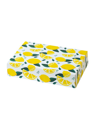 decora treat box 23,5x16x5cm  lemon