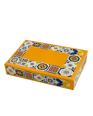decora treat box 23,5x16x5cm  Toscaanse tegel