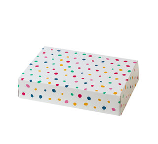 decora Treat box 23,5x16x5cm confetti