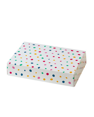 decora Treat box 23,5x16x5cm confetti