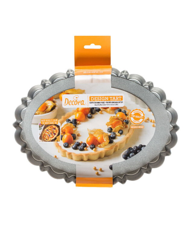 decora ovale vlaaivorm 29cm