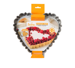 decora hart vlaaivorm 25cm