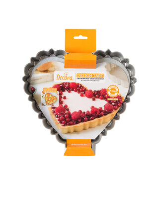 decora hart vlaaivorm 25cm