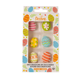 decora suikerdecoratie paas eieren