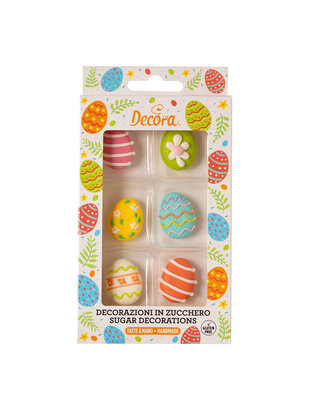 decora suikerdecoratie paas eieren