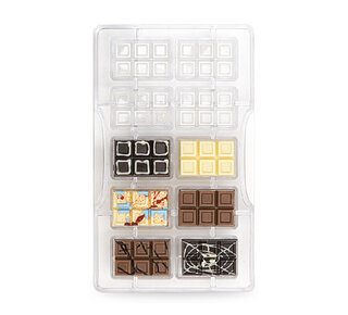 small tablet chocolade mal