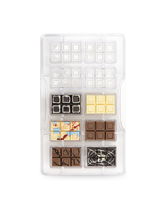 small tablet chocolade mal