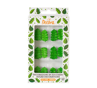 decora suikerdecoratie bladeren