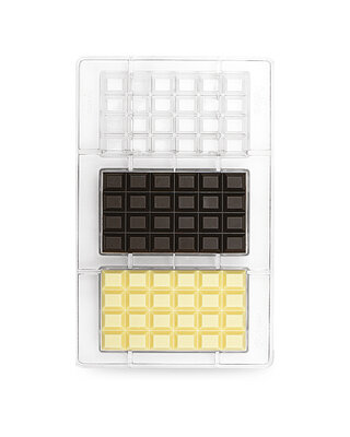 decora chocolade vorm classic 100gr 127 X 72 X 11 H MM