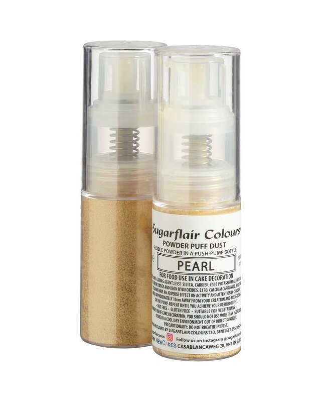 sugarflair Sugarflair Pump Spray Powder Puff Dust -Parel-