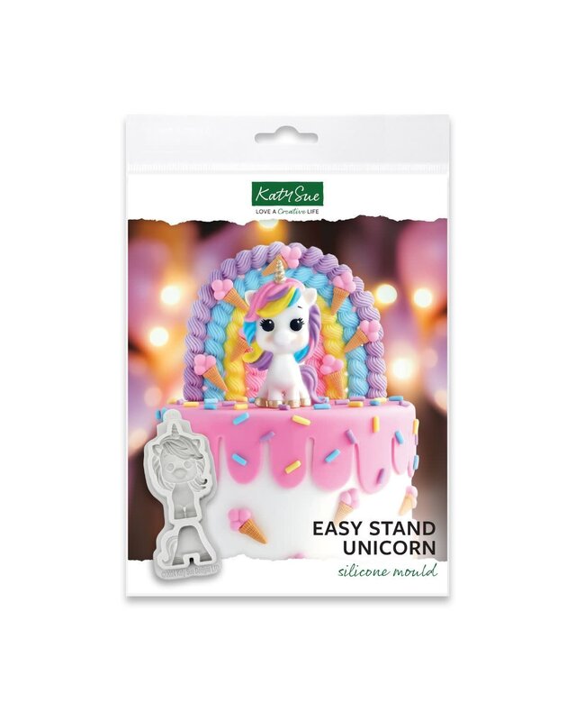 Katy Sue Katy Sue Siliconen Mal - Easy Stand eenhoorn