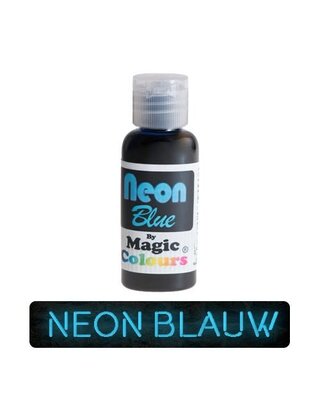 magic colours magic colours neon blue blauw