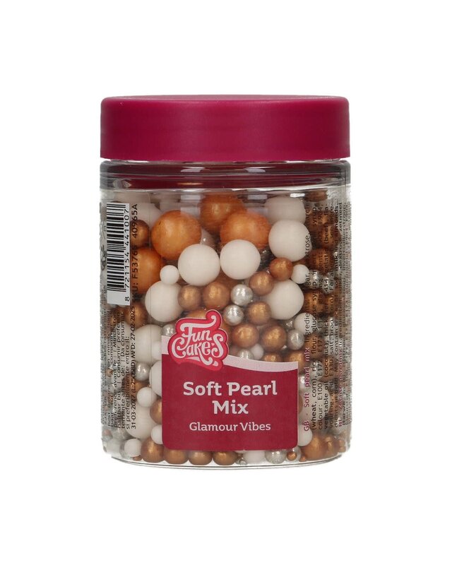 Funcakes FunCakes Soft Pearls Mix Glamour Vibes 80g