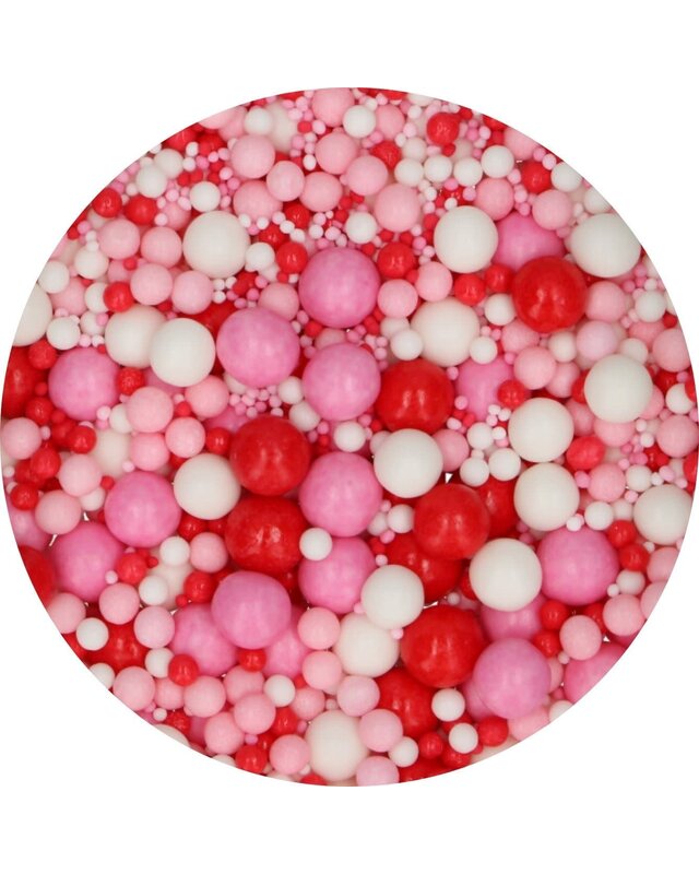 Funcakes FunCakes Soft Pearls Mix Crazy in Love 80g