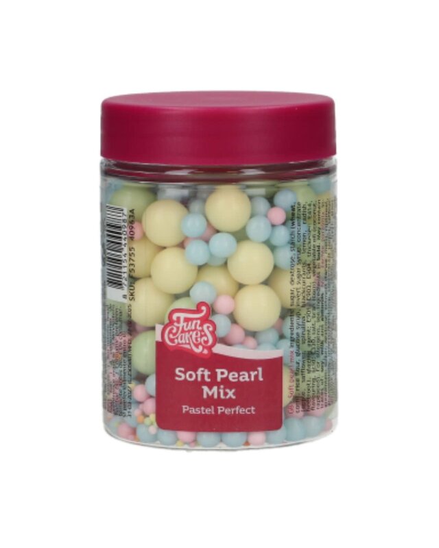 Funcakes FunCakes Soft Pearls Mix Pastel Perfect 80g