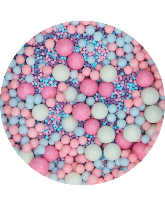 Funcakes FunCakes Soft Pearls Mix Bubblegum Pop 80g