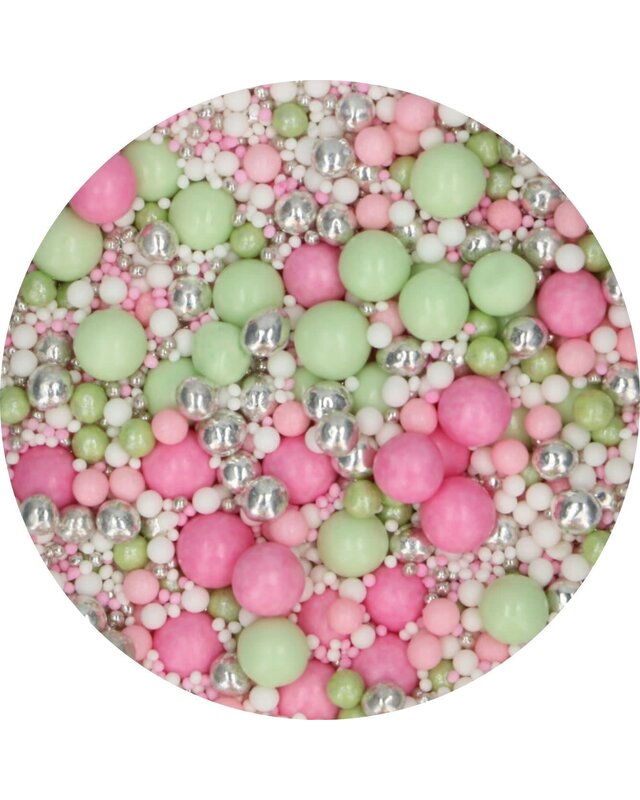 Funcakes FunCakes Soft Pearls Mix Rose Garden 80g