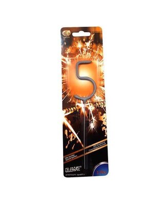 Haza Vuurwerk Sterretje cijfer ”5”