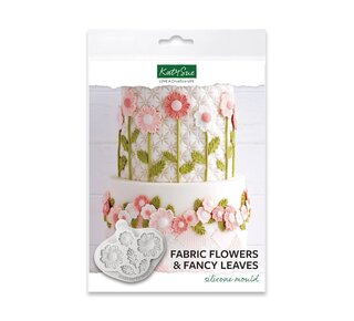 Katy Sue Katy Sue Siliconen Mal - Stoffen Bloemen en Fancy Bladeren