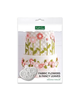 Katy Sue Katy Sue Siliconen Mal - Stoffen Bloemen en Fancy Bladeren
