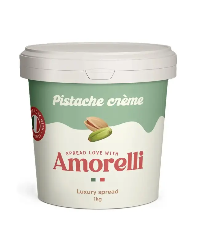 Amorelli Amorelli Pistache Spread 1kg THT 30/06/26
