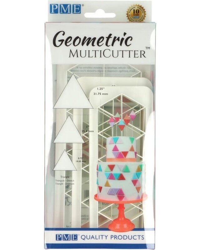 PME PME Geometric Multicutter triangle driehoek Set/3