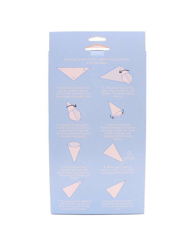 PME Bakpapier spuitzak Pk/50 (38mm / 15)