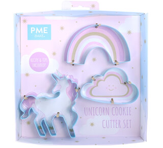 PME PME Koekjes Uitsteker unicorn Set/3