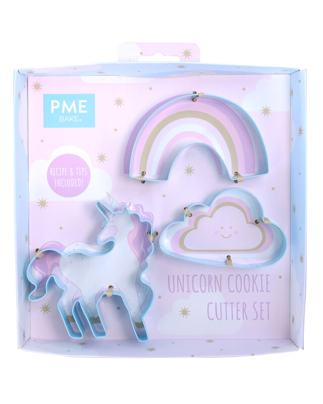 PME PME Koekjes Uitsteker unicorn Set/3