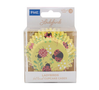 PME PME Foil Baking Cups lieveheersbeestje pk/30