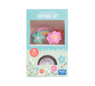 PME Cupcakeset over the rainbow