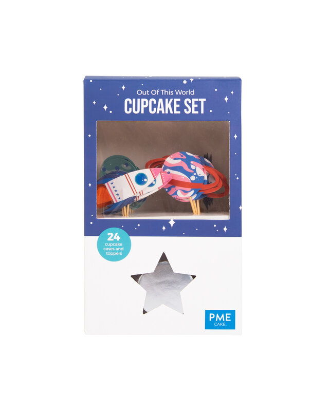 PME Cupcakeset Space 24st