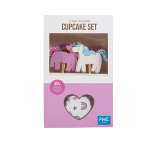 PME Cupcakeset Eenhoorn  24st