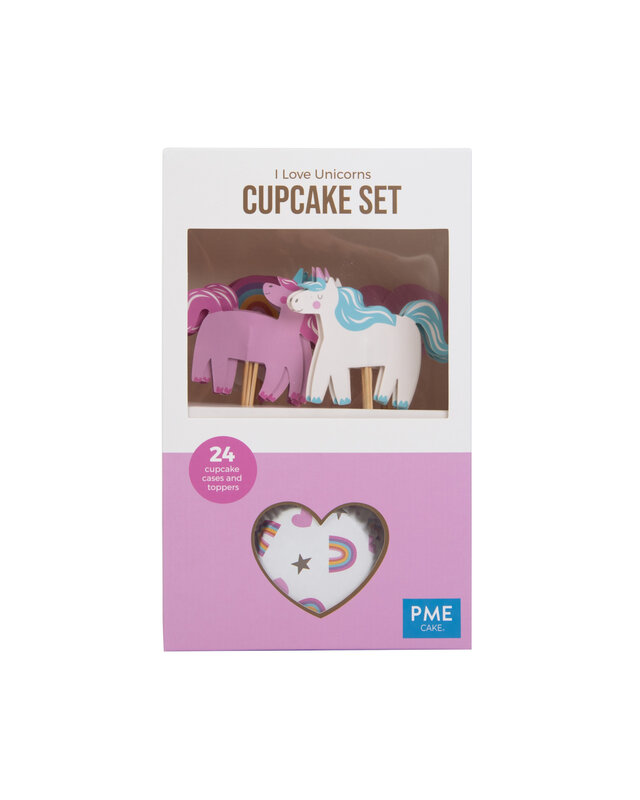 PME Cupcakeset Eenhoorn  24st