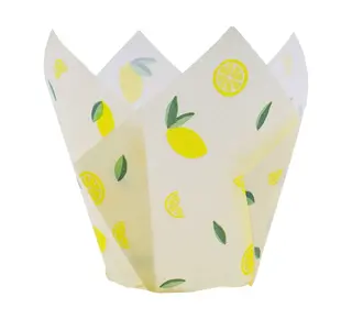 PME PME Muffinvormpjes Tulp citroen Pk/24