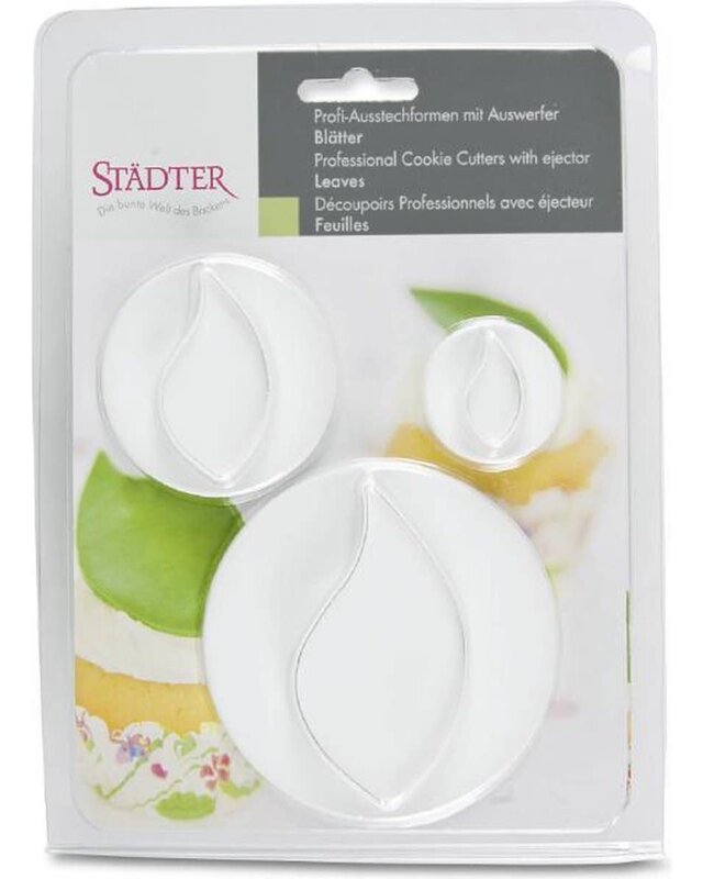 städter Städter plungerset gebogen blad set/3