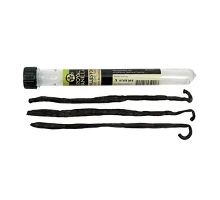 Royal Vanilla Royal Vanillestokjes Bourbon Biologisch 3st. (ca. 9gr)