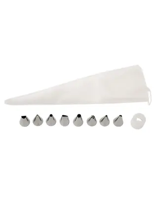 Brand New Cake Spuitmondjes Klein + Spuitzak Set/10